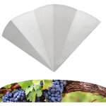 Filtres en papier pour vinification ? 40 cm, 205 microns, lot de 6 ? filtres pour vin, spiritueux et ...