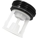 Filtre  peluches de rechange pour lave - linge bauknecht, whirlpool et indesit - compatible avec les ...