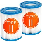 Filtres de piscine compatibles avec la cartouche pour bestway ii, filtre de rechange pour spas compatible ...