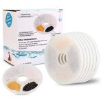 Fei yu - filtre de rechange pour fontaine  eau pour chat filtre pour fontaine  eau pour chat pet catit ...