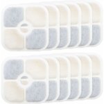 Filtre de remplacement pour fontaine � eau pour animaux de compagnie, 12 pi�ces, compatible avec catit ...