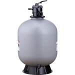 Mophorn - filtre  sable de 24 pouces, dbit de 65 gpm, systme de filtre  sable pour piscine hors sol ...