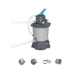 Bestway - filtre a sable / pompe de filtration pour piscine jusqu'a 18 m3 3 596 l / h - avec prfiltre ...