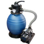Filtre � sable avec pr�filtre qp monobloc 500 de 9 000 l / h pompe d'�puration 0, 5 hp pour piscine hors ...