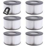 Filtre spa lite pour mspa, 6 pcs filtre pour whirlpool mspa � partir de 2020, filtre pour mspa lite, ...