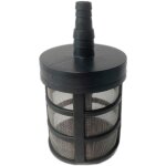 Filtre de tuyau, cr�pine d'entr�e de pompe � eau, filtre en acier inoxydable, cr�pine d'entr�e pour pompe ...