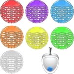 Filtres d'urinoir, lot de 7 filtres d�sodorisants, protection anti - odeurs et anti - �claboussures pour ...