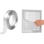 Filtre de ventilation avec ruban adh�sif double face, filtre de climatisation 200 x 100 cm pour entr�es ...