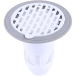 Filtre de vidange blanc, raccord de bouchon de vidange, tuyau de vidange de douche anti - odeurs, convient ...