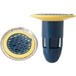 Filtre de vidange bleu, connecteur de bouchon de vidange, bonde de douche anti - odeurs, convient aux ...