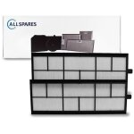 Allspares - filtre pour vmc (2pcs) j. e. storkair comfoair 350 / 500 / 550 (g4) par