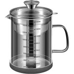 Filtre au yaourt, filtre au lait � noix, filtre � jus d'aliments, th�i�re en verre avec filtre en maille, ...