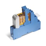 Relais d'interface électromécanique finder 48, 12v, 1 rt, montage rail din ( prix pour 1 ) Relais d'interface électromécanique finder 48, 12v, 1 rt, montage rail din ( prix pour 1 )