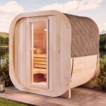 Finntherm sauna tonneau scandicube mini xs naturel bois thermique, 42 mm Épaisseur de paroi 210 x 166 ... Finntherm sauna tonneau scandicube mini xs naturel bois thermique, 42 mm Épaisseur de paroi 210 x 166 ...