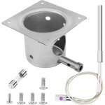 Fire burn pot et hot rod ignitor kit, hard duty fire pot et hot rod / grill ignitor avec vis et fusible, ...