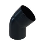First plast - coude pvc 45° mâle femelle pour tube de descente Ø80 - anthracite First plast - coude pvc 45° mâle femelle pour tube de descente Ø80 - anthracite