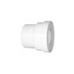 Pipe wc mle femelle avec sortie droite 100 first plast