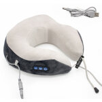 Masseur fishtec warm vibration mousse à mémoire de forme Masseur fishtec warm vibration mousse à mémoire de forme