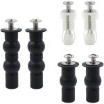 3 paires abattant wc fixations charnires, toilette ensemble de fixation vis fixations de sige de toilette ...
