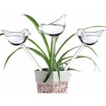 Fitags - lot de 6 globes d'arrosage en verre avec pointes auto - arrosage en forme d'oiseau pour plantes, ...