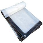 B�che transparente pour serre 2x4, bache imperm�able avec oeillet pour ext�rieur int�rieur, housses pour ...
