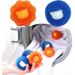 Fitags boule anti poils machine a laver, machine � laver d'�pilation d'�ponge, attrape poils machine ...