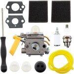 Carburateur c1u - h60 308054012 avec filtre  air pour taille - haie ryobi homelite 25cc 26cc 30cc 46cc ...