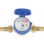Fitags - compteur d'eau - dbit de compteur d'eau froide 15mm 1 / 2 pouce avec raccords pour la maison ...