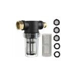 Filtre de tuyau d'entr�e d'eau pour nettoyeur haute pression, tuyau d'eau de jardin filtre � mailles ...