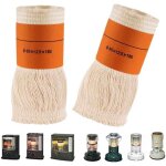 Fitags ? m�che de rechange pour chauffage � p�trole ? 95 x 2, 5 x 180 mm ? fibre de verre et coton ? ...