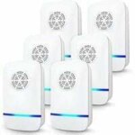 Fitags - pack de 6 prises lectroniques pour insecticides ultrasoniques d'intrieur