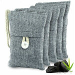 Fitags - sac d�shumidificateur naturel, purificateur d'air anti - moisissure, d�sodorisant pour linge ...