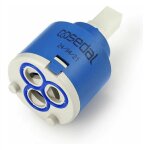 Fitags - sedal 40 mm cartouche de robinet en cramique pour mitigeur valve remplacement