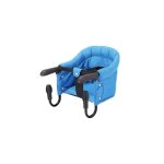 Fitags - table et chaise bébé, pliable, 33x22, 8x30cm, avec clip antidérapant, capacité 18kg, bleue Fitags - table et chaise bébé, pliable, 33x22, 8x30cm, avec clip antidérapant, capacité 18kg, bleue