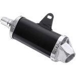 Fitags - tuyau de silencieux d'�chappement de moto universel de 28 mm 50cc 110cc 125cc 140cc 150cc pit ...
