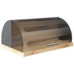 Five simply smart - bote  pain en inox et bambou
