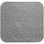 5five simply smart - tapis de douche antidrapant gris bton 50x50 cm