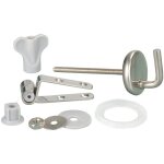 Fixation abattant wc, pi�ce d�tach�e pour abattant wc fix clip avec fixation inox, kit de 15 fixations ...