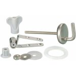 Fixation abattant wc, pi�ce d�tach�e pour abattant wc fix clip avec fixation inox, kit de 15 fixations ...