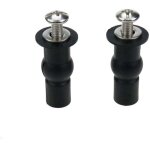 Fixations charni�res abattant wc universel 18mm compatible tous mod�les de toilettes