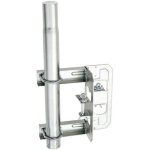 Fixation de chemin�e simple - erard - mod�le � �trier - acier zingu� - pour m�ts � 30 � 50 mm - 2, 05 ...