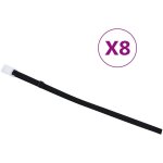 Fixations de rouleau de couverture de piscine 8 pcs 1, 8 m cfw75413