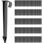 Paryou - fixation au sol pour tuyau d'irrigation goutte  goutte, piquets de sol pour potager, parterres ...