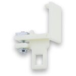Fixe embout avec suspendeur polyamide ivoire pour tringle à rideaux 24 x 16mm accessoire conducteur jonction ... Fixe embout avec suspendeur polyamide ivoire pour tringle à rideaux 24 x 16mm accessoire conducteur jonction ...