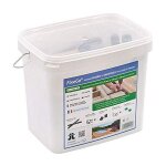 Jouplast - fixego : fixation invisible pour lames de terrasse de + 25mm d'p.