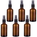 Flacons vaporisateurs vides, 6 flacons vaporisateurs vides de 30ml, flacons vaporisateurs en verre ambr, ...
