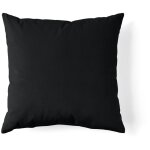 Bestmobilier - flamingo - coussin - 60x60 - en velours - noir