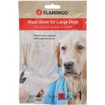Gant de toilette propy imbib pour chien flamingo