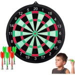 Fl�chettes magn�tique pour ensemble soci�t� � deux c�t�s cible fl�chettes portable , jeux fl�chettes ...