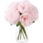 Fleurs artificielles en soie : pivoines et hortensias pour d�coration maison